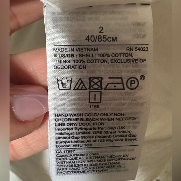 White Eyelet Crochet Peplum Sleeveless V-neck Dress Size Small Cottagecore - Picture 8 of 9